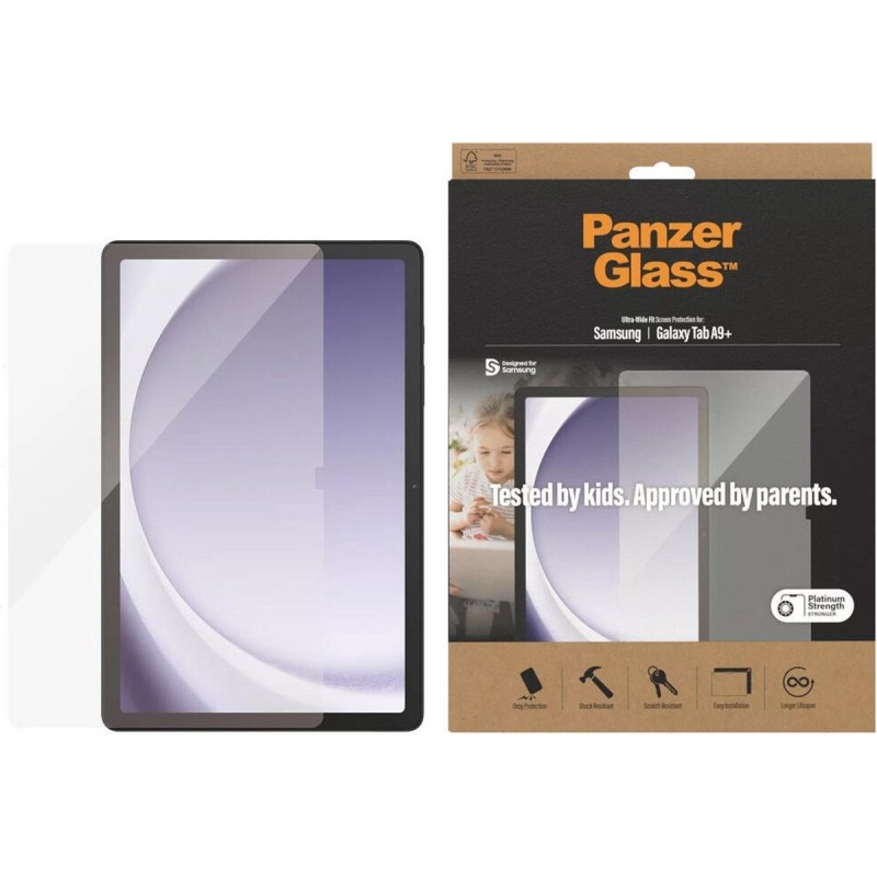 PanzerGlass Skærmbeskytter Transparent Samsung Galaxy Tab A9+ PanzerGlass Skærmbeskytter Transparent Samsung Galaxy Tab A9+